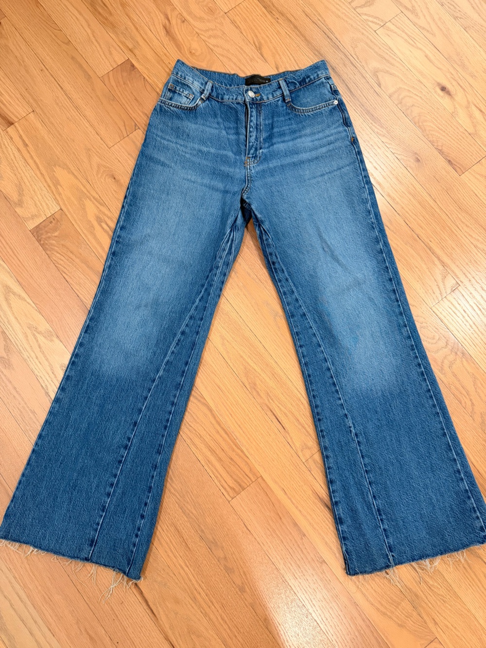 ZARA Blue Women’s Denim Jeans - Classic Mid Wash